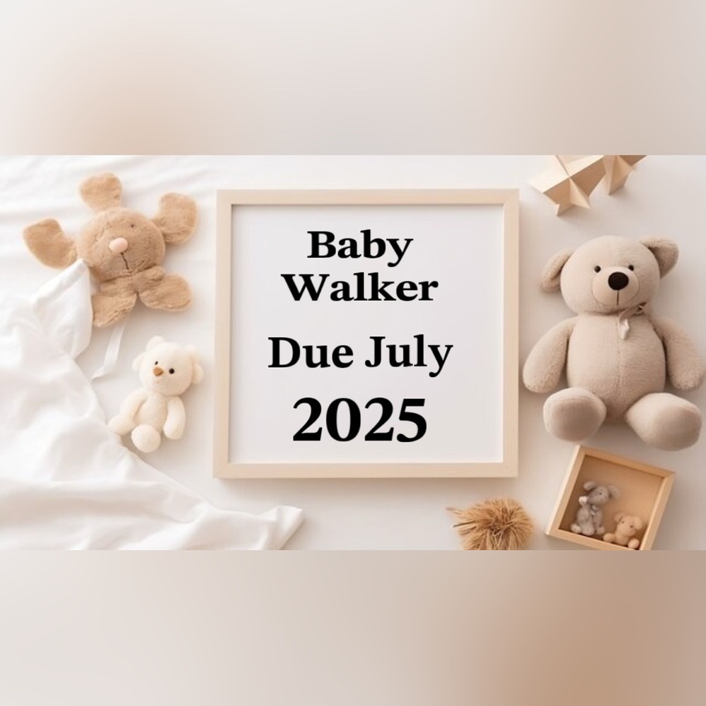 Custom Pregnancy Announcement Photo